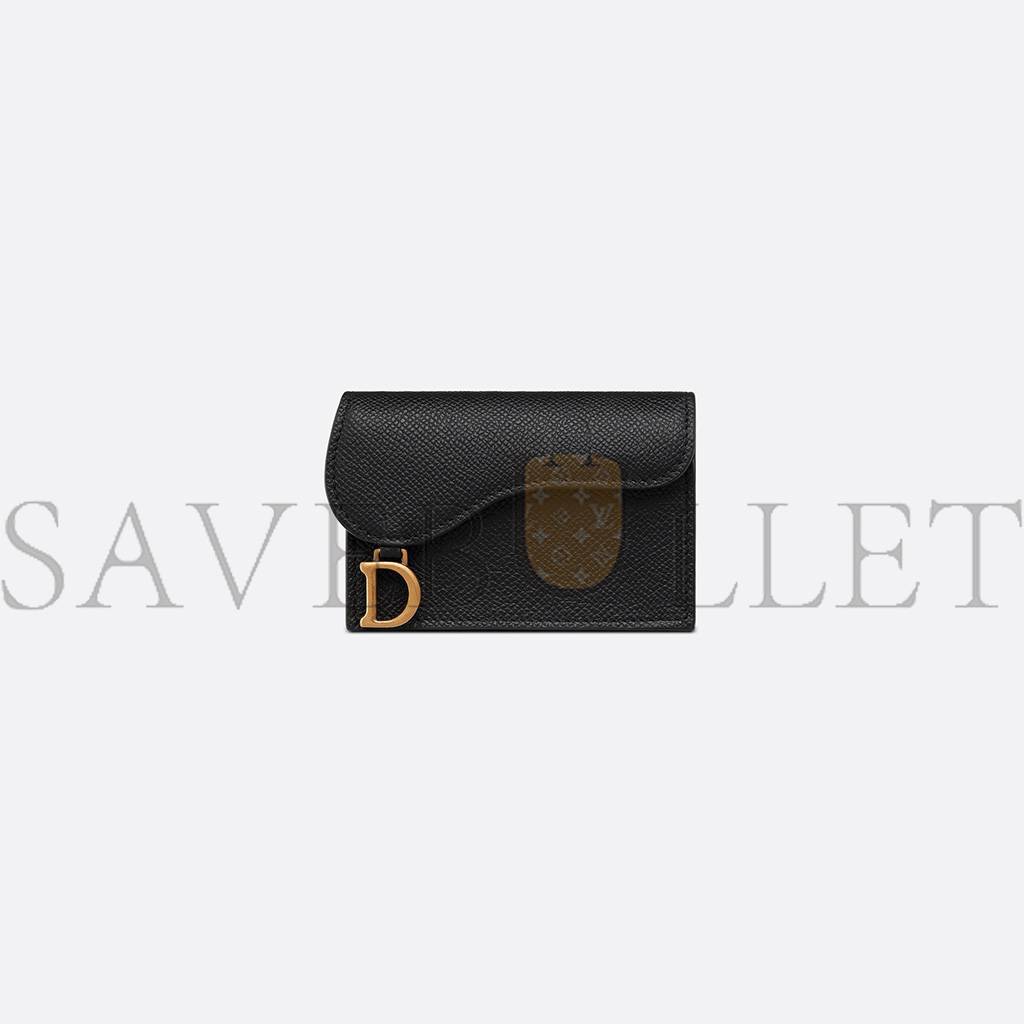 DIOR SADDLE BLOOM CARD HOLDER S5611CBAA_M900 (10.5*7.5*2.5cm)